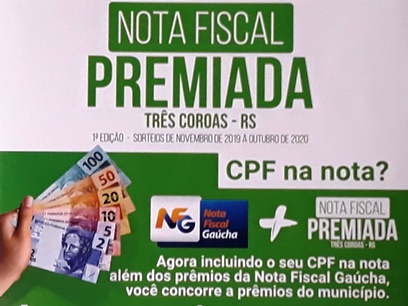 Campanha Nota Fiscal Premiada tem novos vencedores