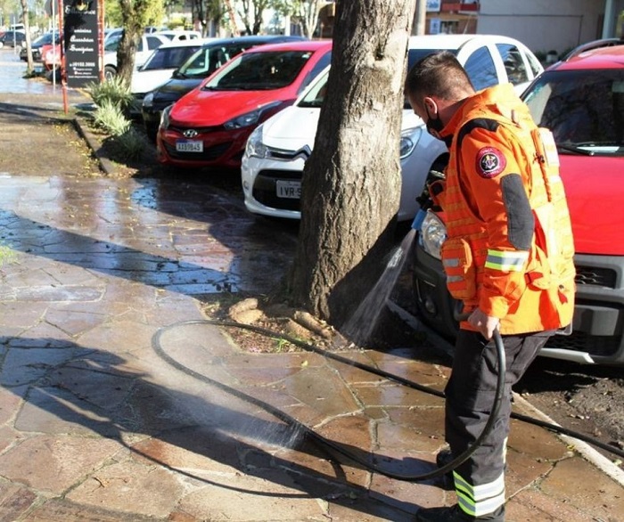 Neste sábado haverá sanitização na cidade!