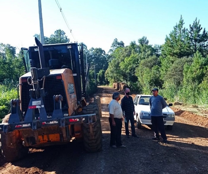 Melhorias nas estradas de Serra Grande