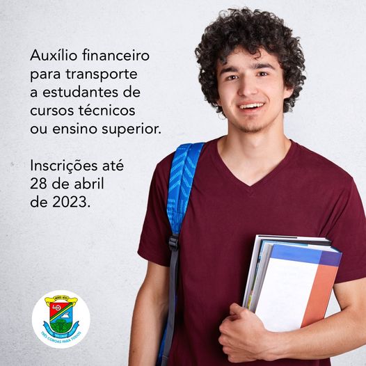 Auxílio de transporte aos estudantes!