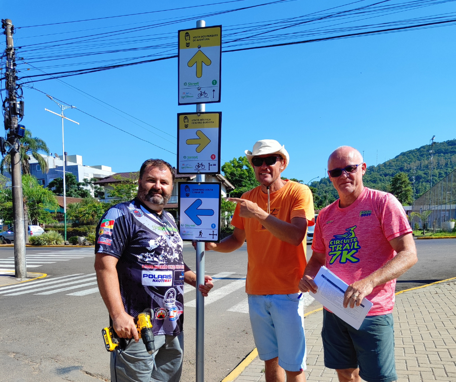 Sinalização das rotas de caminhantes é iniciada!