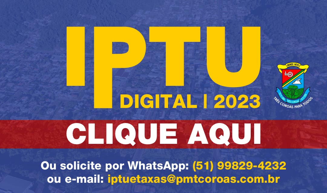 IPTU 2023 - Três Coroas / RS