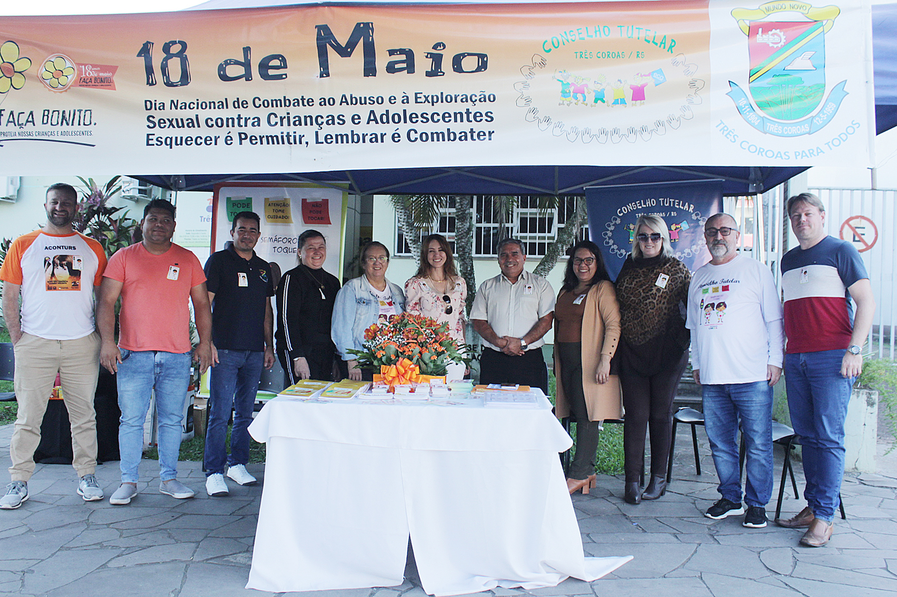 Dia Nacional de Combate ao Abuso e a Exploração Sexual de Crianças e Adolescentes!