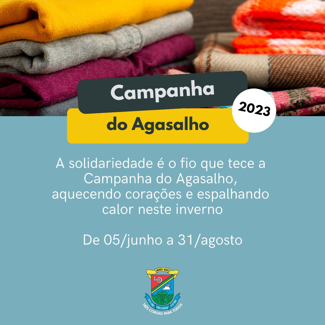 Campanha Agasalho 2023