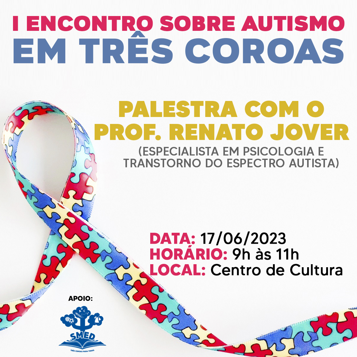 Primeiro Encontro sobre Autismo.