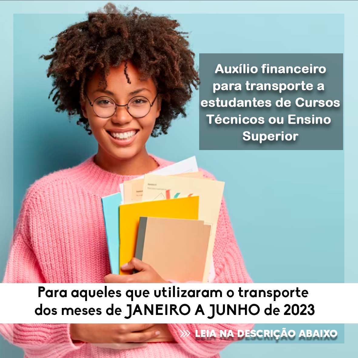 Auxílio Financeiro para Transporte a estudantes