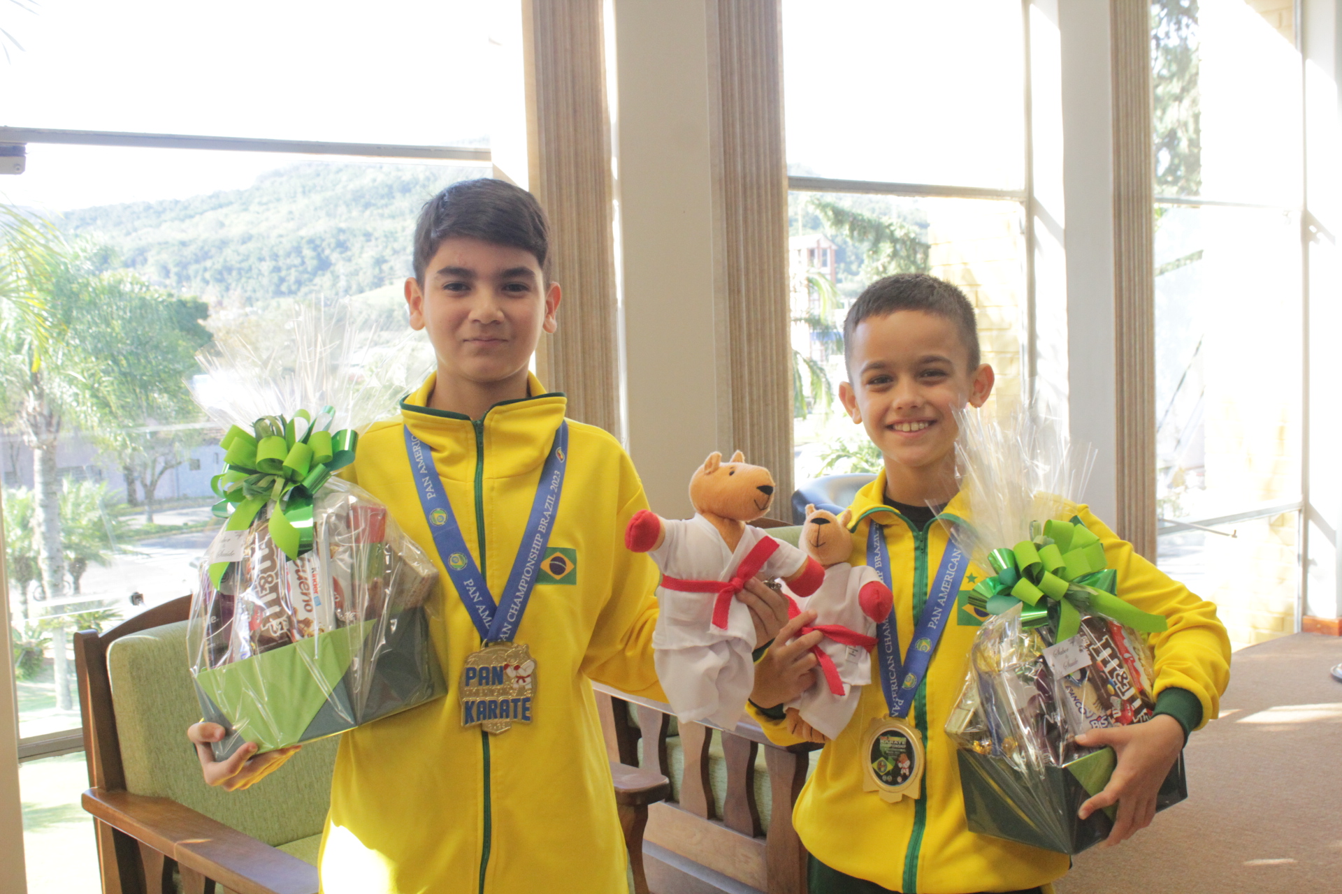 Campeões Pan-Americanos na Categoria Kumite