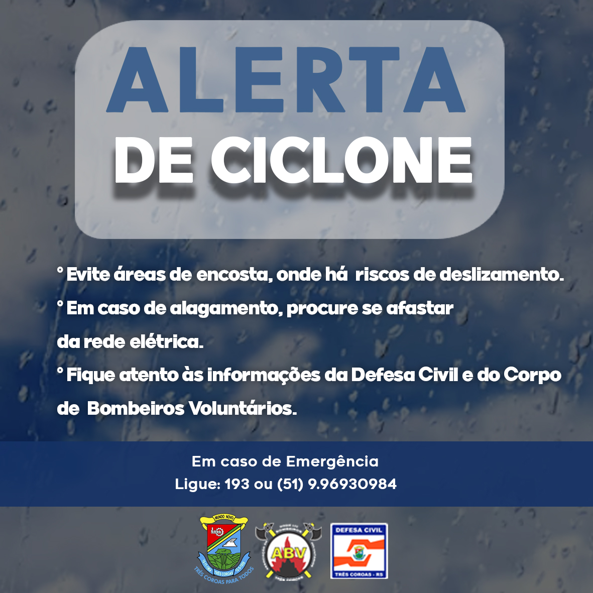 Alerta de Ciclone