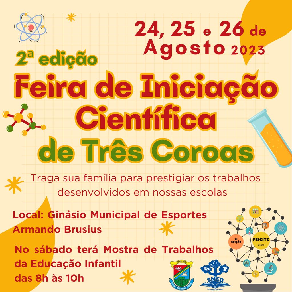 Programação 2ª Feira de Iniciação Científica