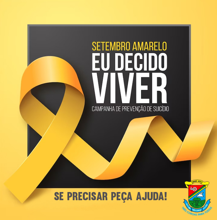 PROGRAMAÇÃO DA CAMPANHA SETEMBRO AMARELO