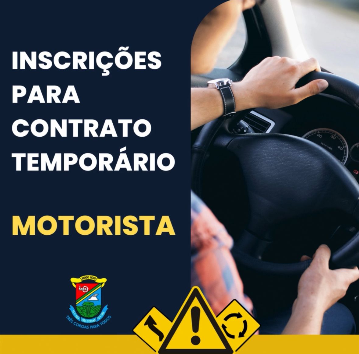 Contrato temporário – MOTORISTA