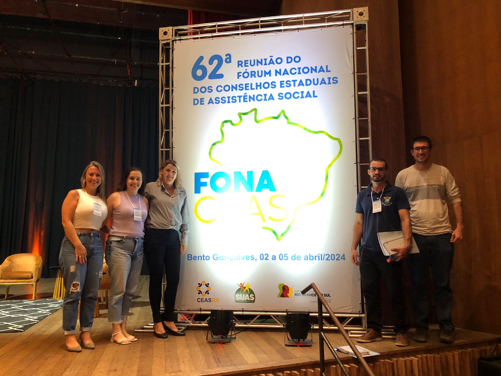 62ª Reunião do Fórum Nacional dos Conselhos Estaduais de Assistência Social.