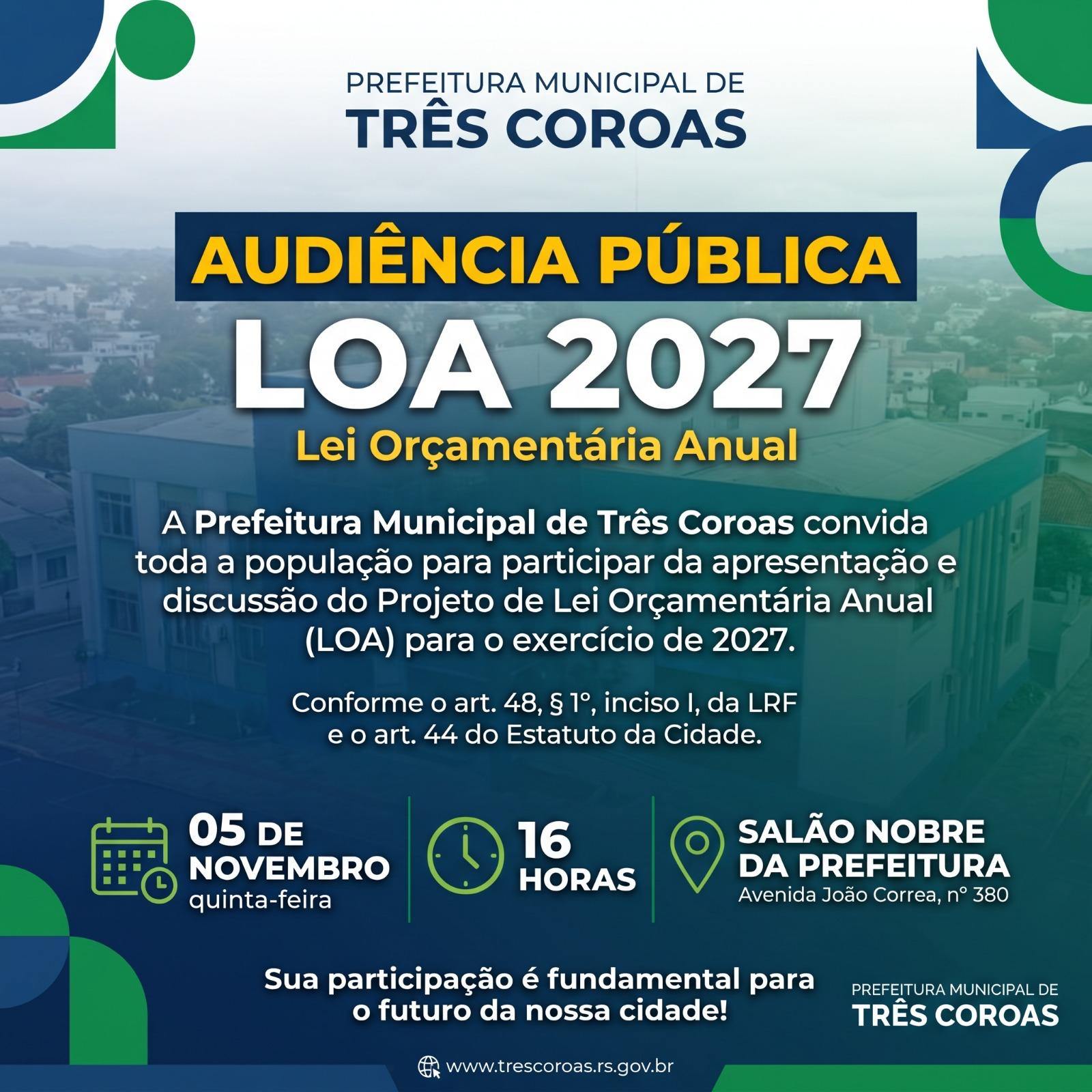 Audiência Pública LOA 2027
