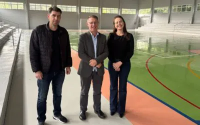 Ginásio da Emef Águas Brancas entra em nova etapa de recuperação