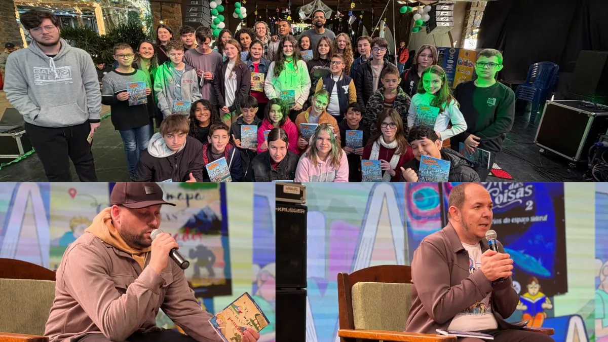 19ª Feira Cultural e Literária de Três Coroas celebra novos autores e destaca talentos da rede municipal
